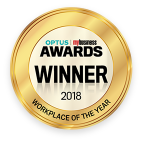 Optus workplace of the year award 2018 winner